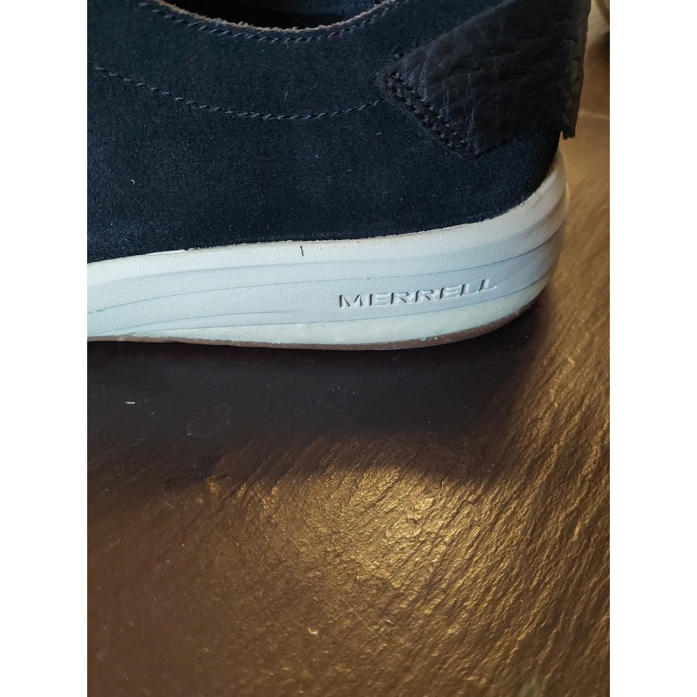 Merrell Men's Gridway Black Pebbled Leather/Suede Shoes J19389 Sz 11.5M NEW $120 - Picture 6 of 10